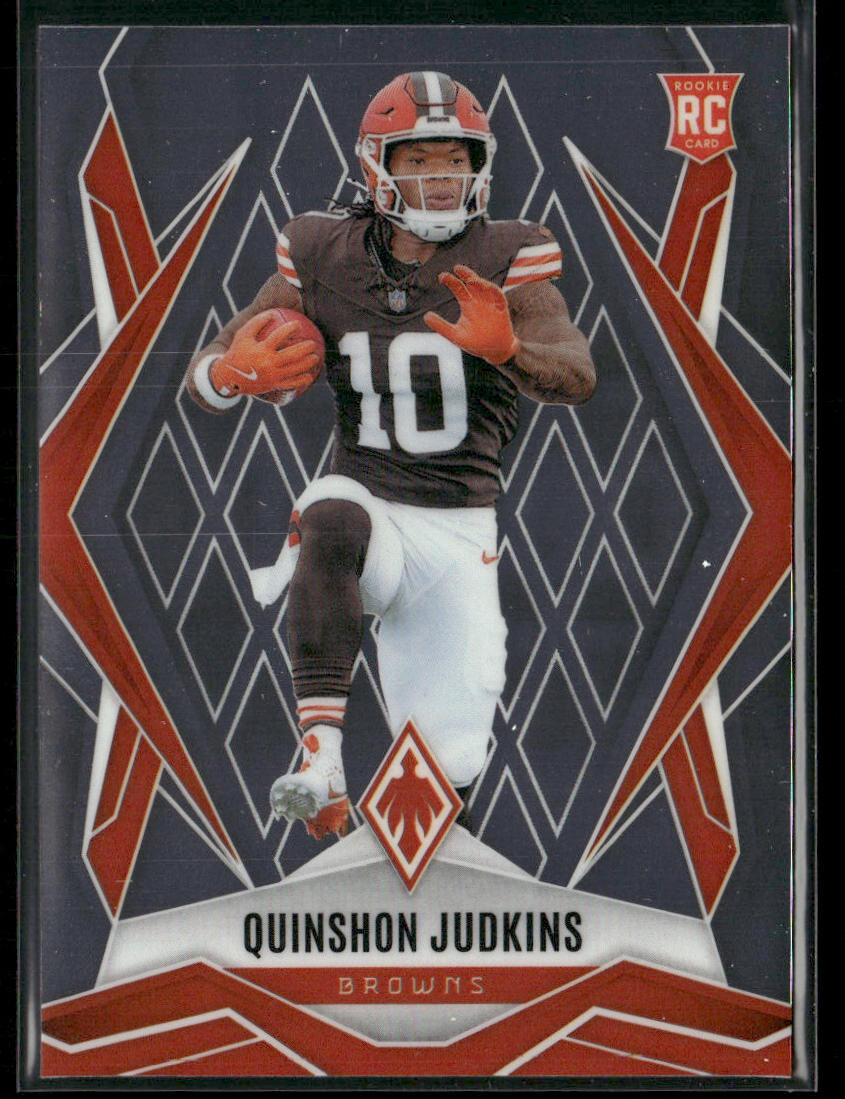 Quinshon Judkins 2025 Panini Phoenix #191 RC Cleveland Browns front