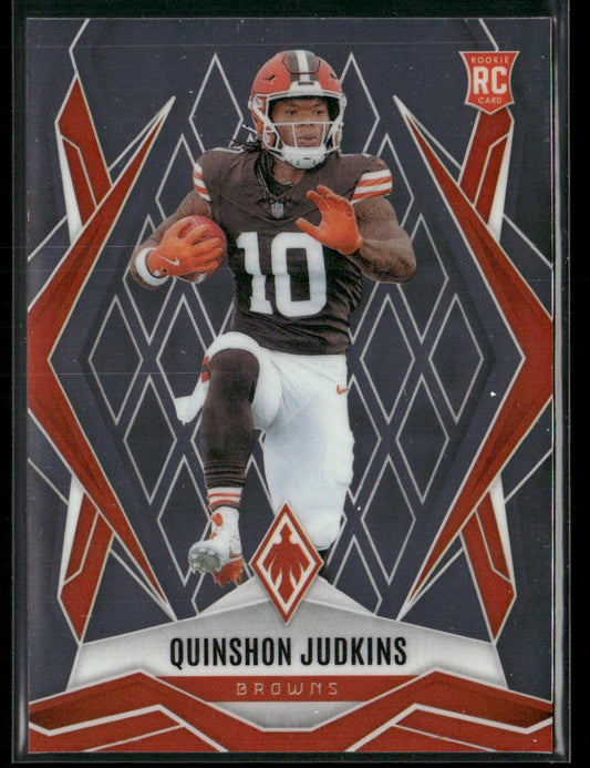 Quinshon Judkins 2025 Panini Phoenix #191 RC Cleveland Browns front