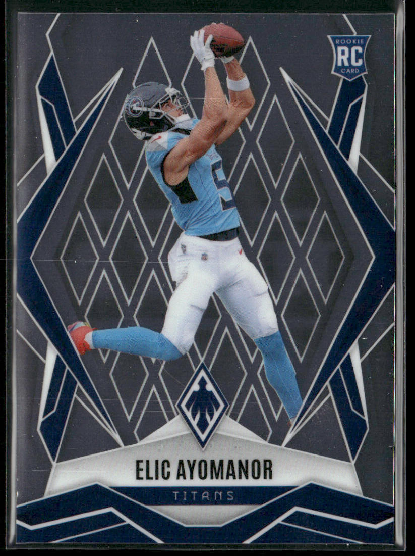 Elic Ayomanor 2025 Panini Phoenix #167 RC Tennessee Titans front