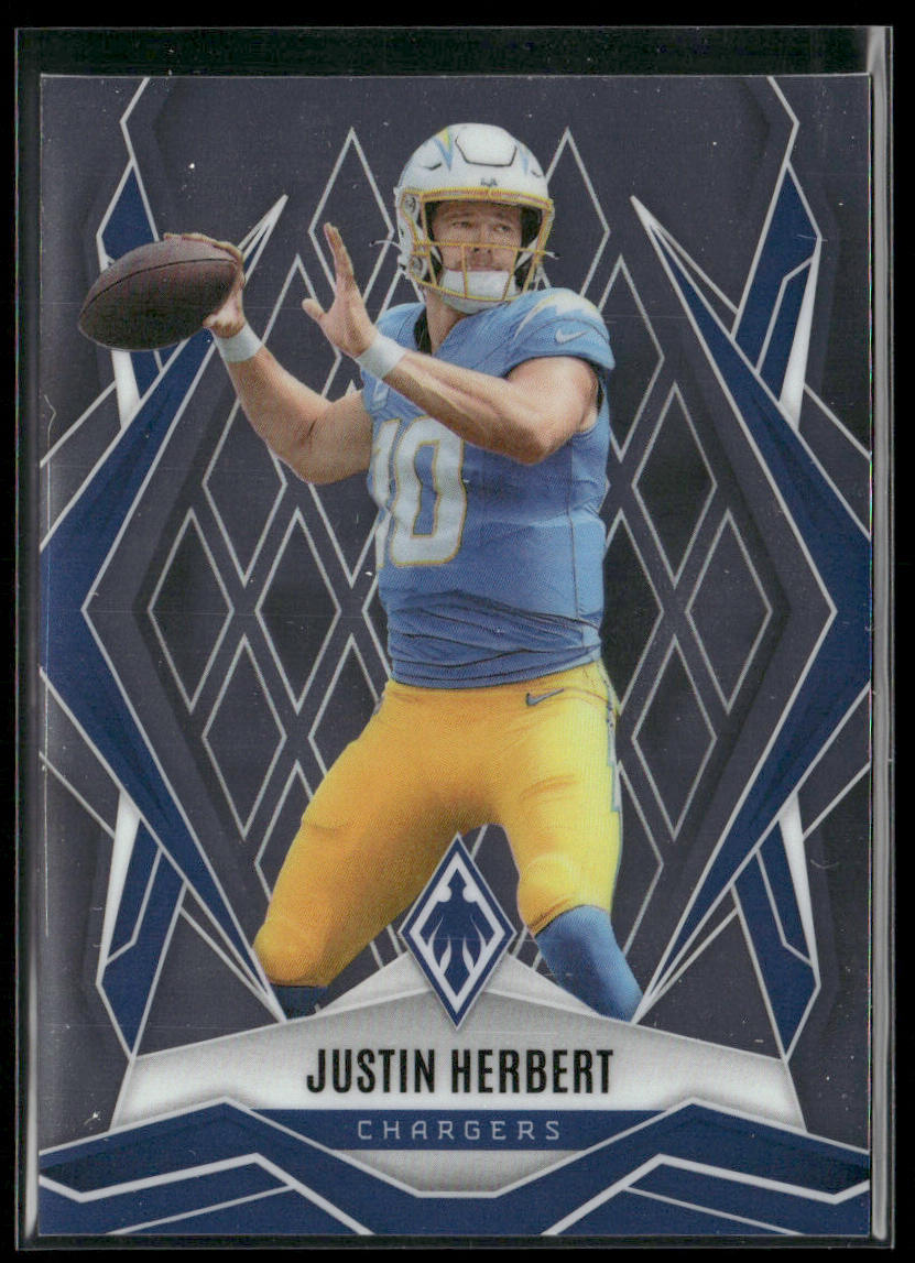 Justin Herbert 2025 Panini Phoenix #58 Los Angeles Chargers front