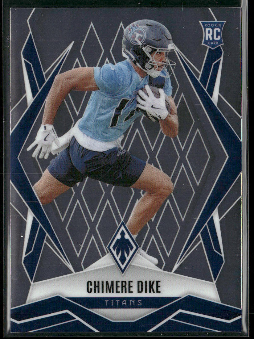 Chimere Dike 2025 Panini Phoenix #240 RC Tennessee Titans front