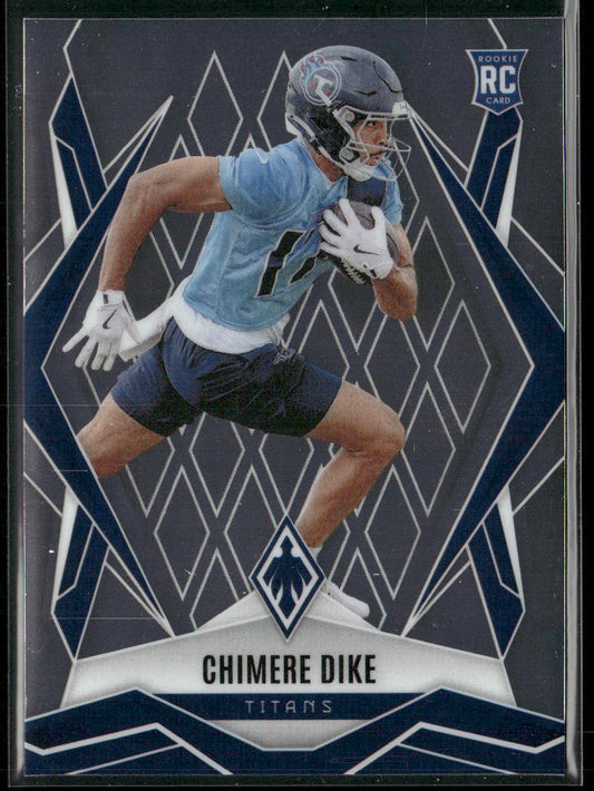 Chimere Dike 2025 Panini Phoenix #240 RC Tennessee Titans front