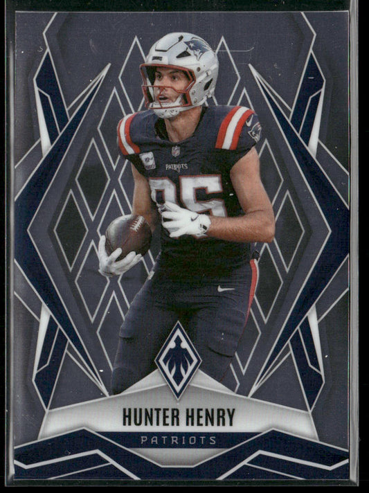 Hunter Henry 2025 Panini Phoenix #97 New England Patriots front