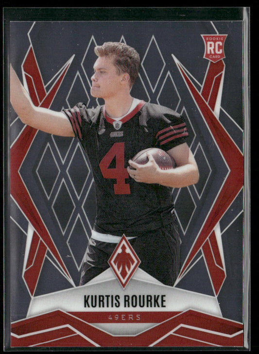 Kurtis Rourke 2025 Panini Phoenix #199 RC San Francisco 49ers front