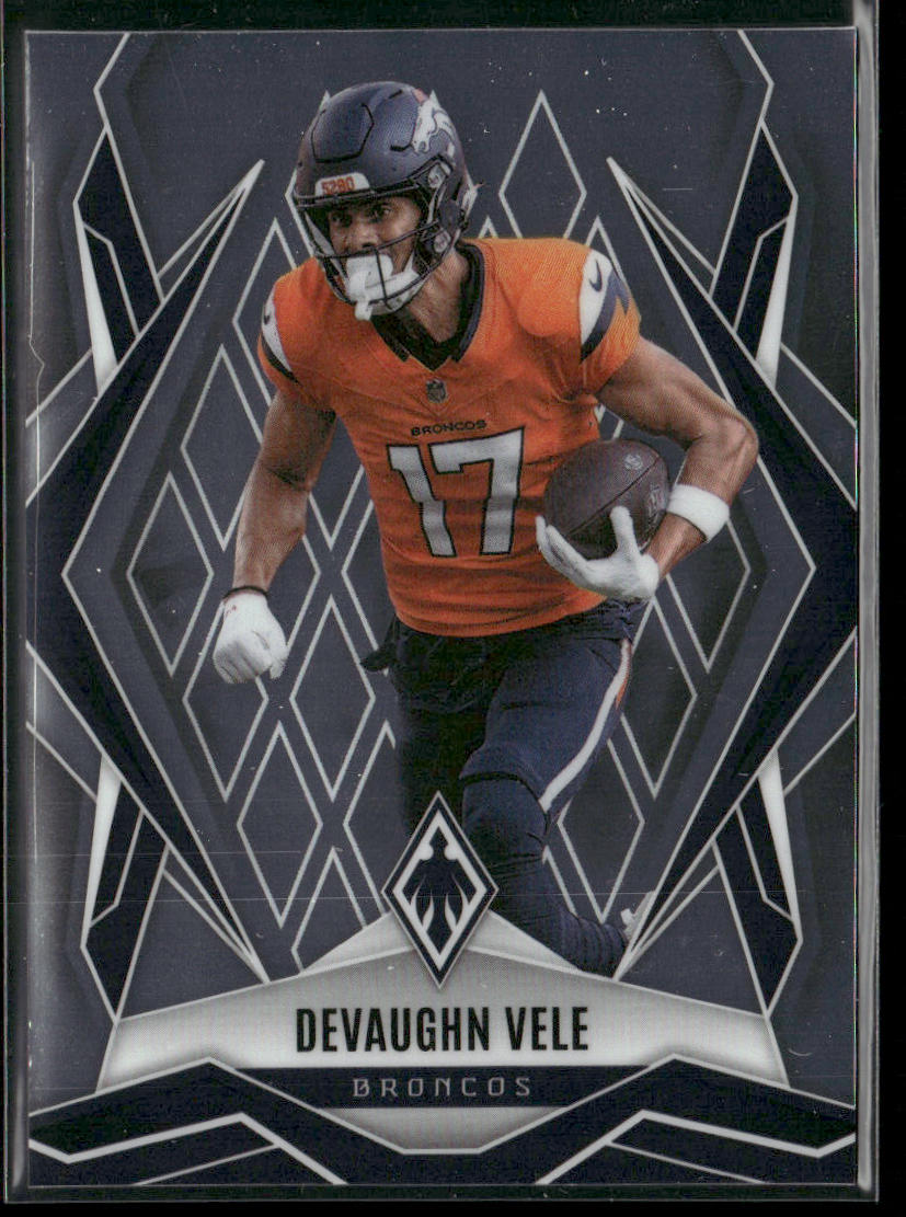 Devaughn Vele 2025 Panini Phoenix #14 Denver Broncos front