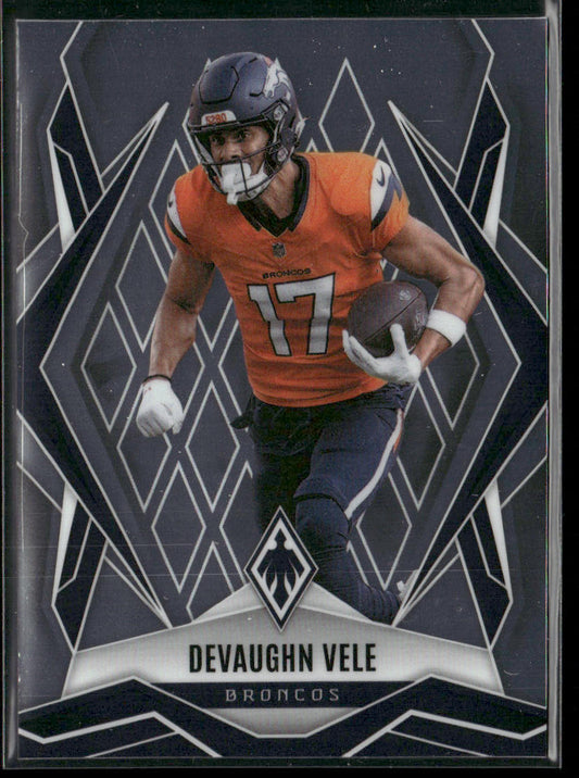 Devaughn Vele 2025 Panini Phoenix #14 Denver Broncos front