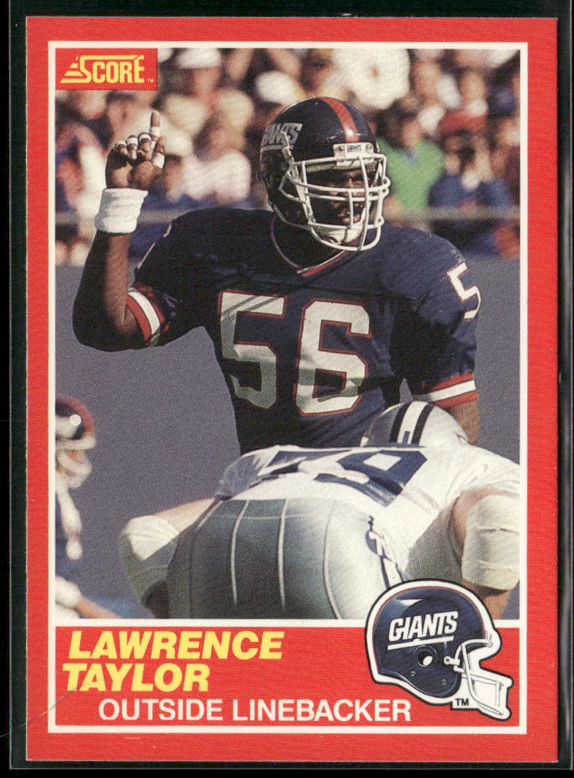 Lawrence Taylor 1989 Score #192 New York Giants back