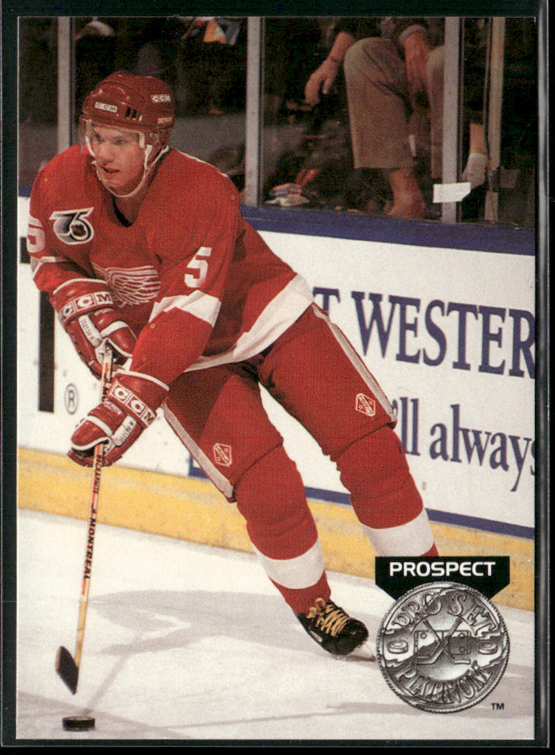 Nicklas Lidstrom 1991-92 Pro Set Platinum #253 RC Detroit Red Wings front
