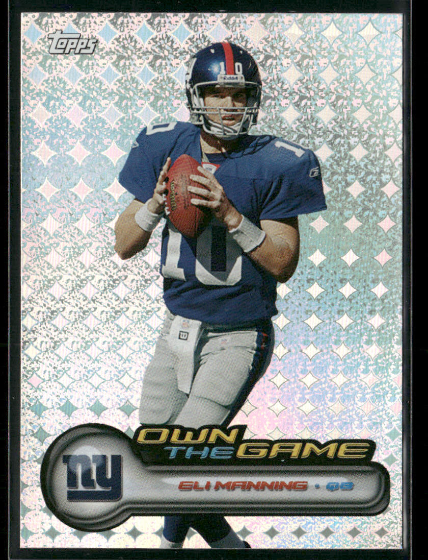 Eli Manning 2006 Topps Own the Game #OTG15 New York Giants front
