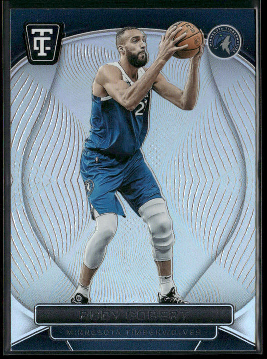 Rudy Gobert 2024-25 Panini Totally Certified #30 Minnesota Timberwolves front
