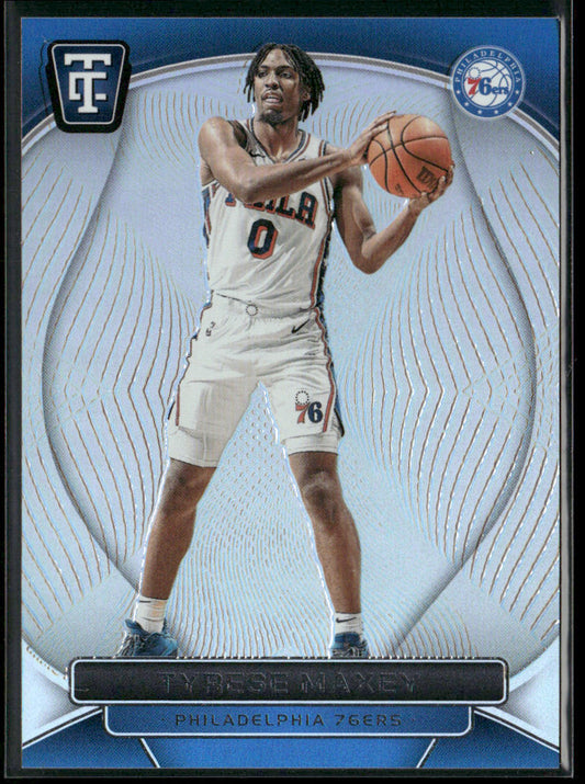 Tyrese Maxey 2024-25 Panini Totally Certified #72 Philadelphia 76ers front