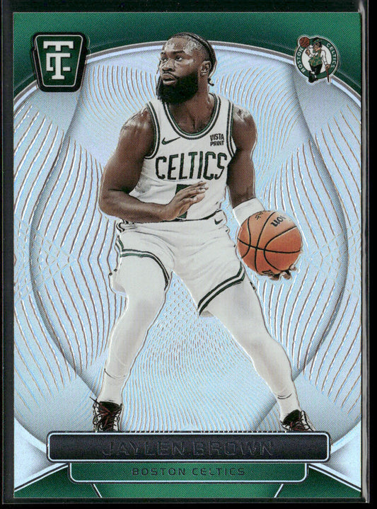 Jaylen Brown 2024-25 Panini Totally Certified #14 Boston Celtics front