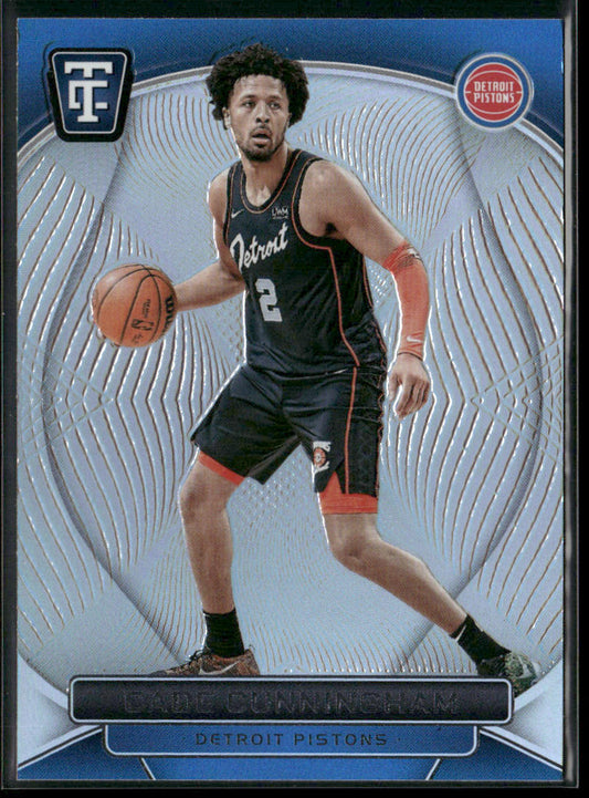 Cade Cunningham 2024-25 Panini Totally Certified #39 Detroit Pistons front