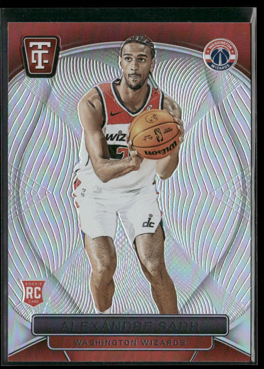 Alexandre Sarr 2024-25 Panini Totally Certified Mirror #136 RC front