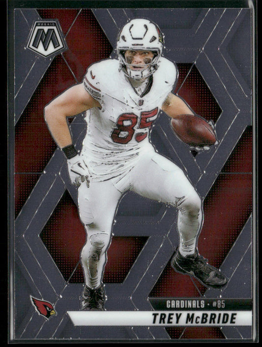 Trey McBride 2025 Panini Mosaic #176 Arizona Cardinals front