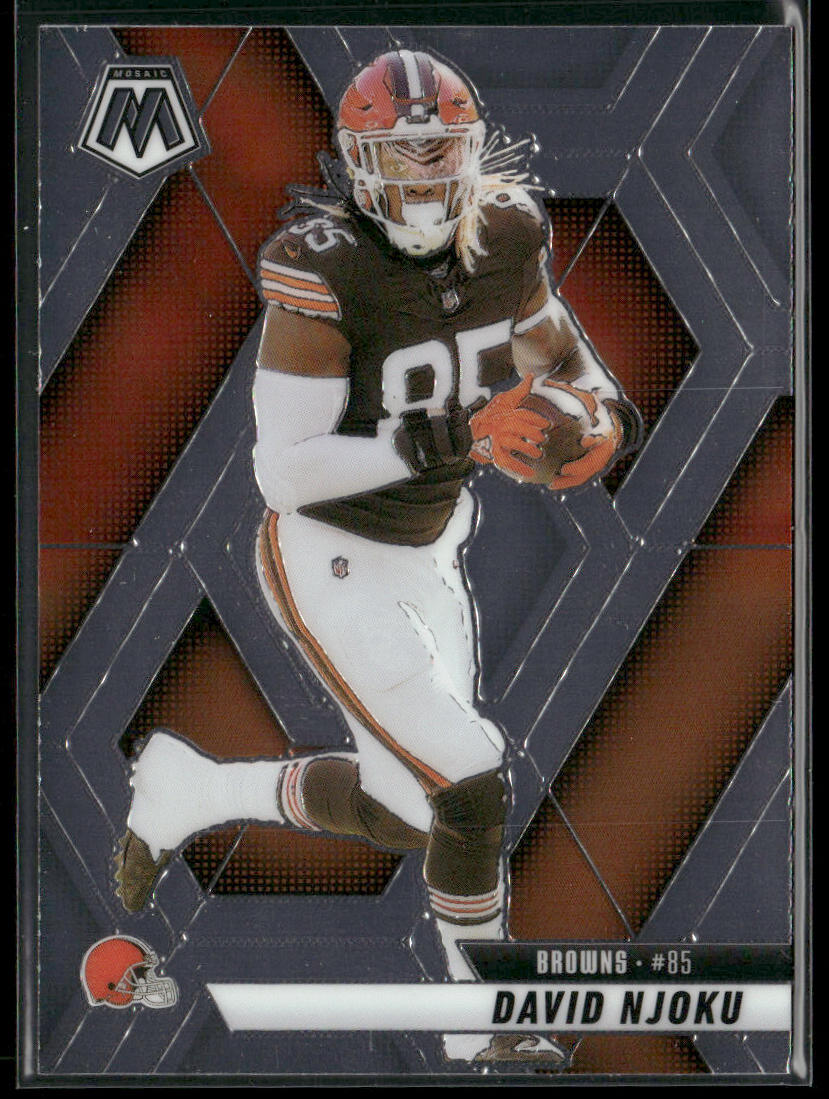 David Njoku 2025 Panini Mosaic #133 Cleveland Browns front