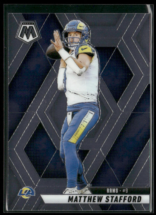 Matthew Stafford 2025 Panini Mosaic #96 Los Angeles Rams front