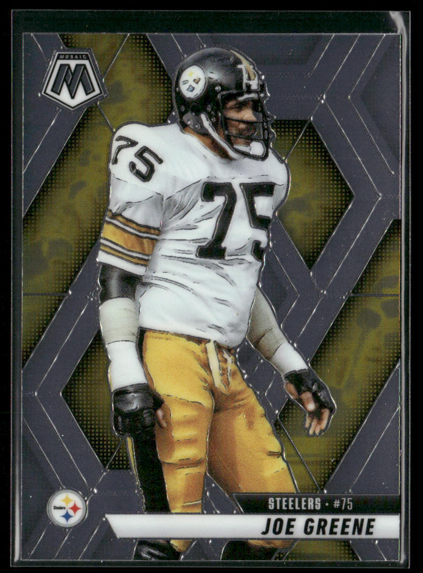 Joe Greene 2025 Panini Mosaic #190 Pittsburgh Steelers front