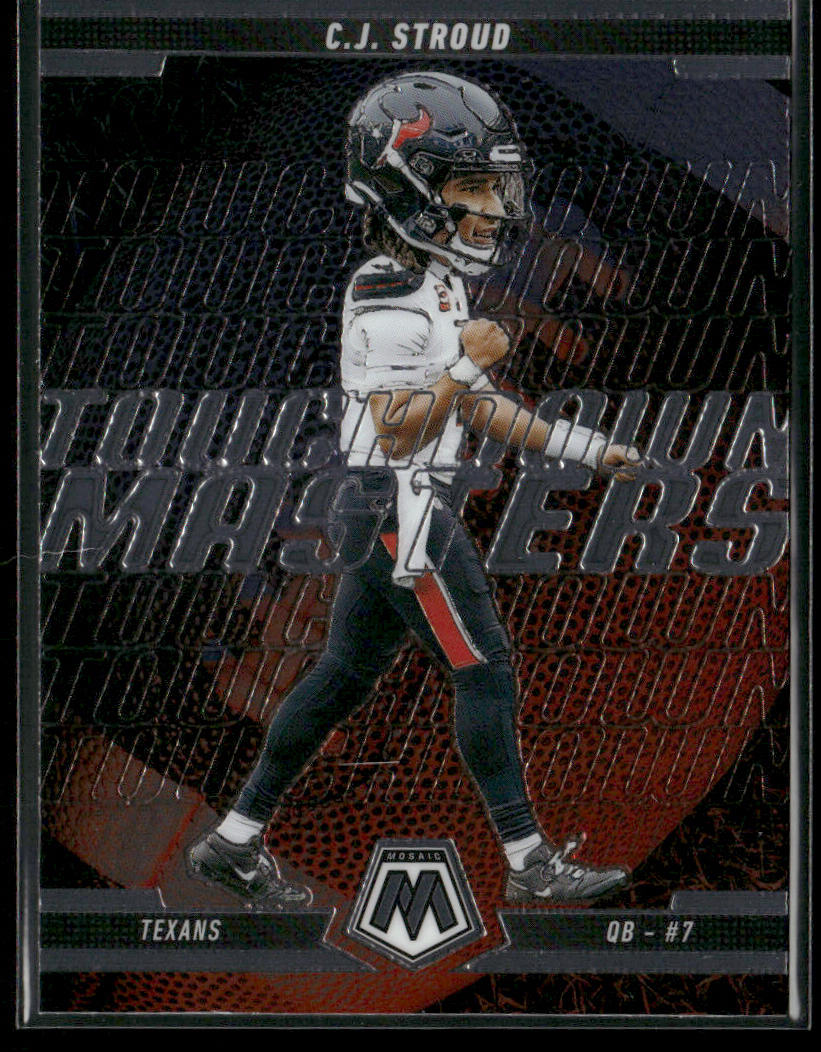 C.J. Stroud 2025 Panini Mosaic Touchdown Masters #11 Houston Texans front
