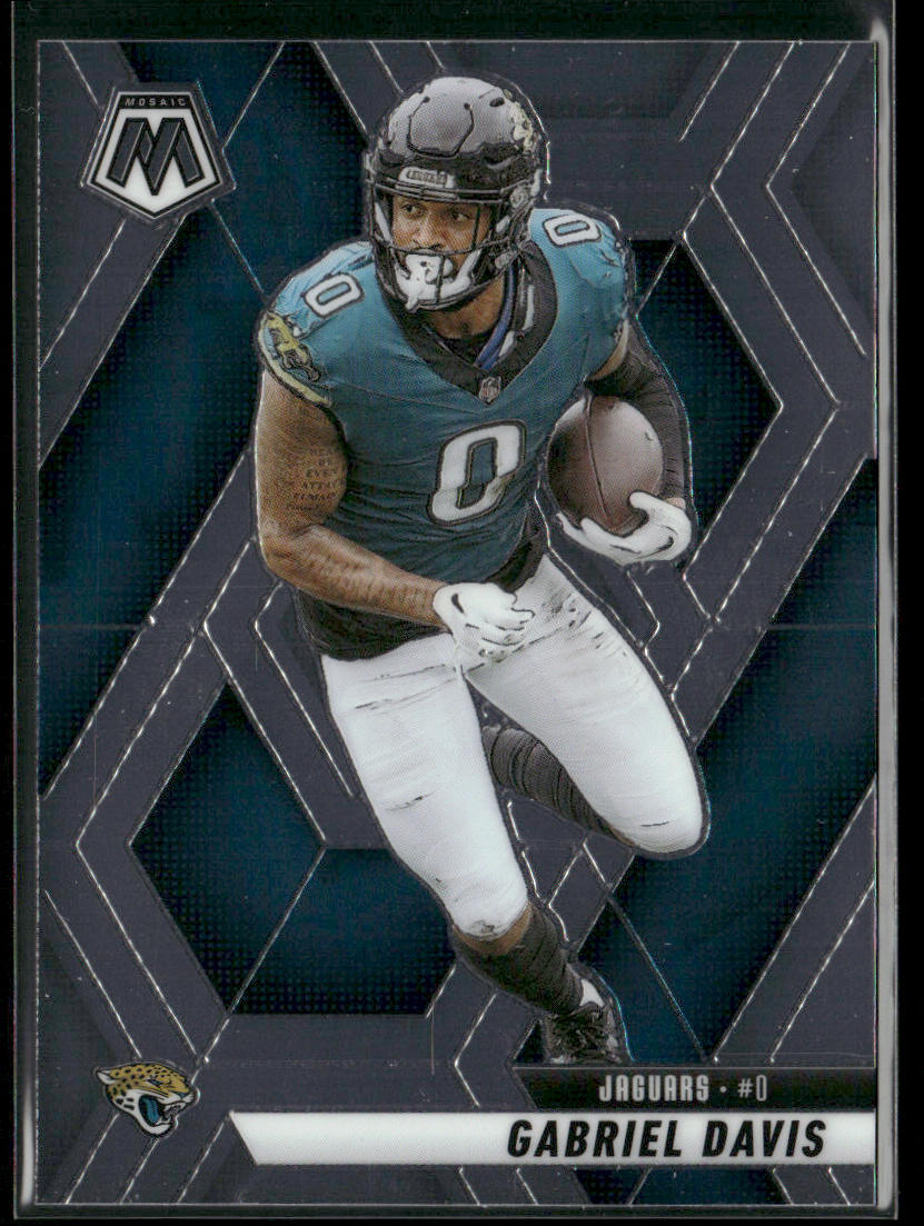 Gabriel Davis 2025 Panini Mosaic #54 Jacksonville Jaguars front