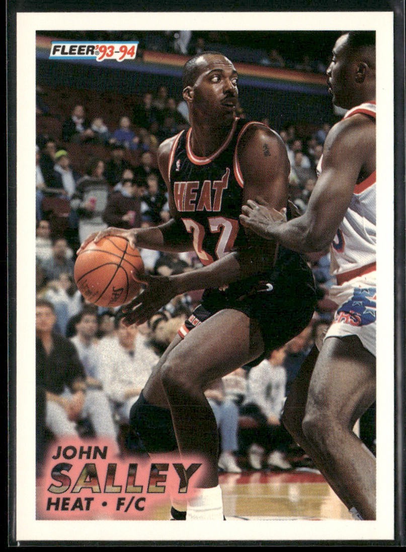 John Salley Player Lot Bundle 10 Basketball Cards JS001 Heat Pistons back