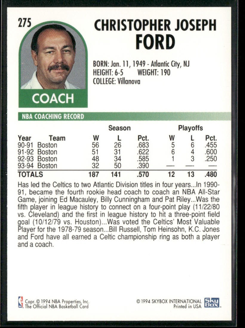 NBA Coaches Lot Bundle 10 Basketball Cards C021 Various Teams back