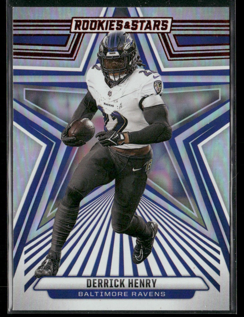 Derrick Henry Player Lot Bundle 10 Different Football Cards DH002 Titans Ravens back