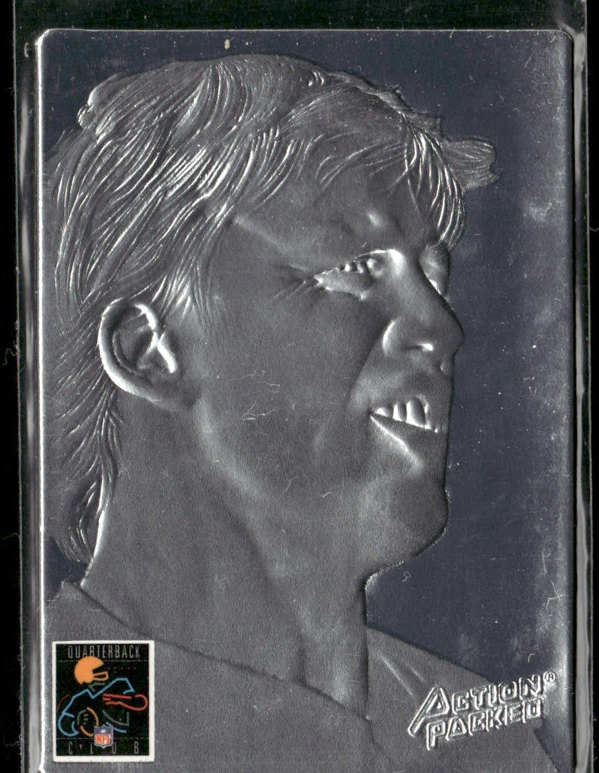 John Elway Player Lot Bundle 10 Different Football Cards JE003 Broncos front