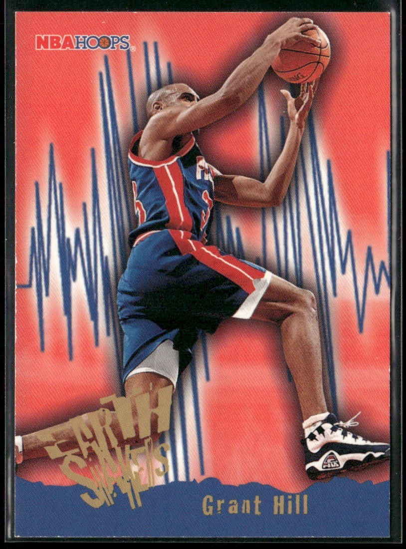 Grant Hill Player Lot Bundle 10 Basketball Cards GH001 Pistons 1 RC back