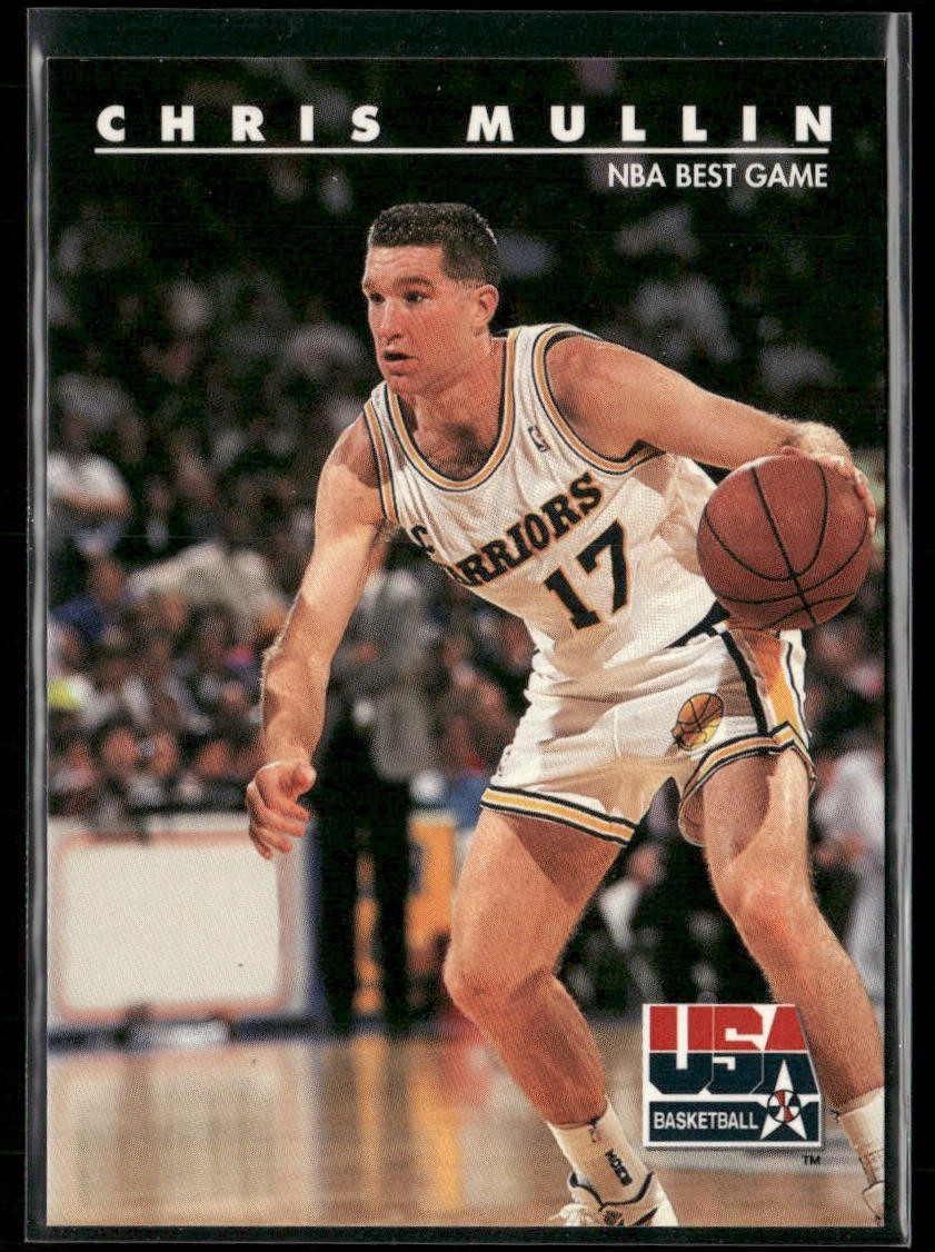 Chris Mullin Player Lot Bundle 10 Basketball Cards CM003 Warriors back