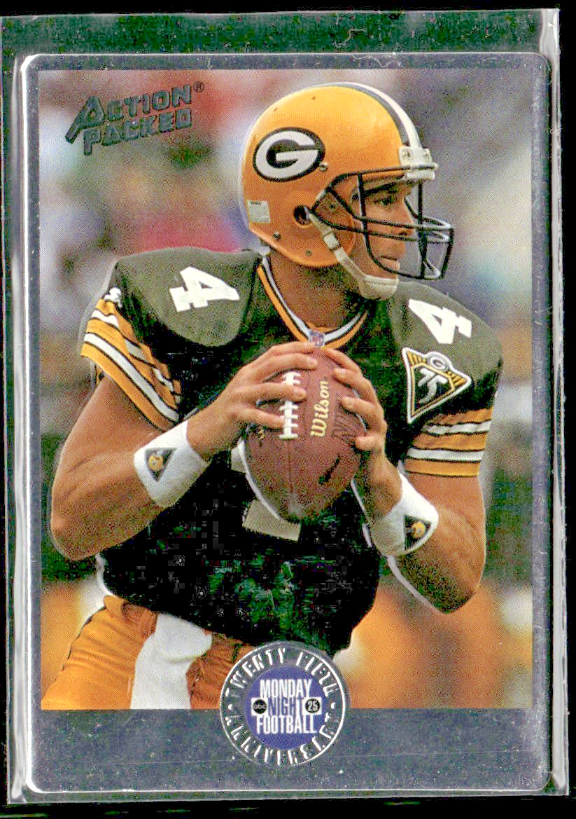 Brett Favre Player Lot Bundle 10 Different Football Cards BF003 Packers front