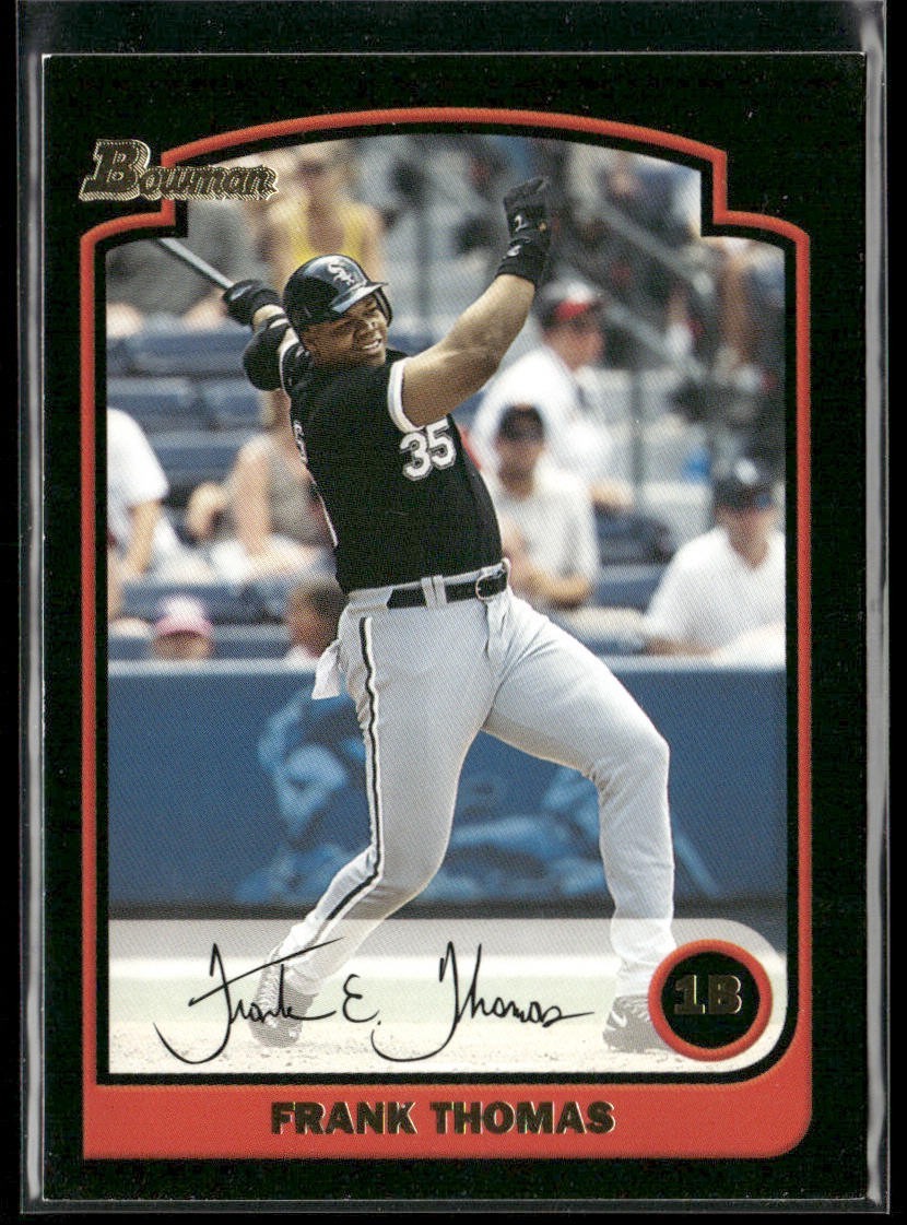 Frank Thomas Player Lot Bundle 10 Different Baseball Cards FT001 White Sox back