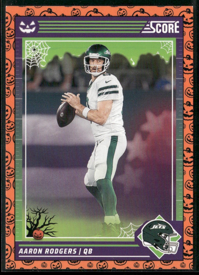 Aaron Rodgers Player Lot Bundle 10 Different Football Cards AR003 Packers Jets back