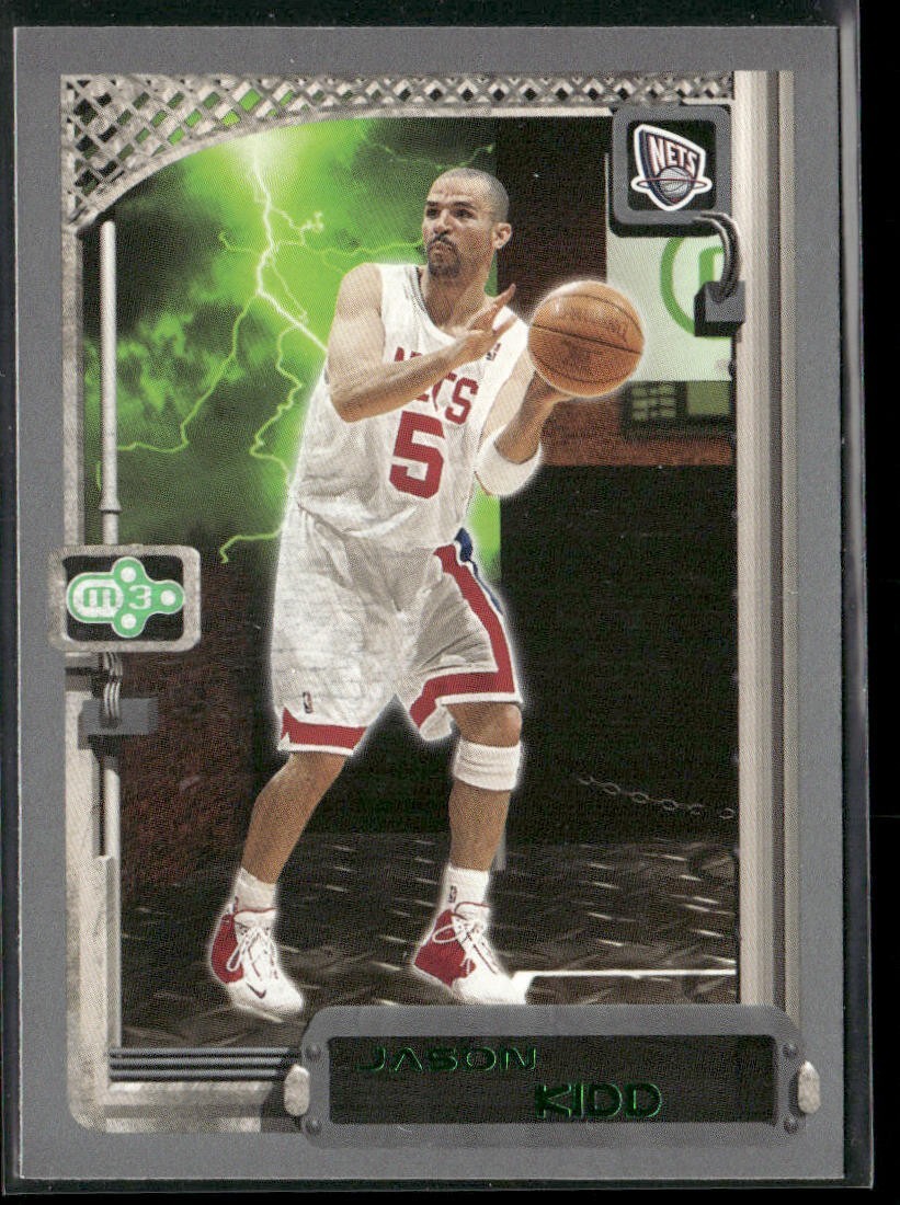 Jason Kidd Player Lot Bundle 10 Basketball Cards JK002 Mavericks 1 RC (Edge Dmg) back
