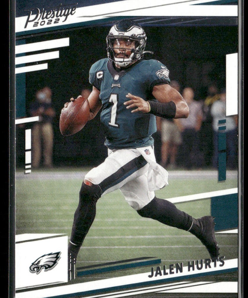 Jalen Hurts Player Lot Bundle 10 Different Football Cards JH004 Eagles back