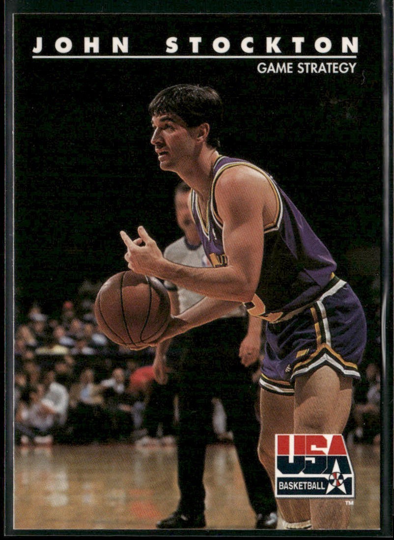 John Stockton Player Lot Bundle 10 Basketball Cards JS003 Utah Jazz back