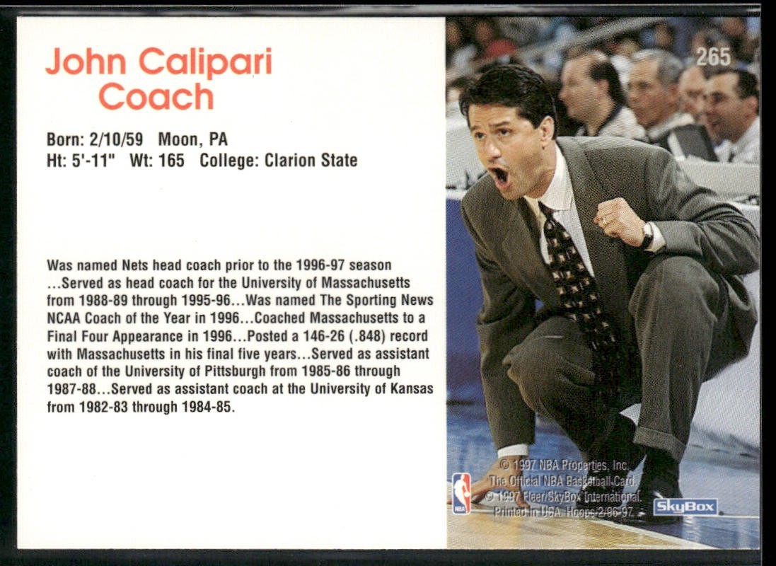 NBA Coaches Lot Bundle 10 Basketball Cards C011 Various Teams back
