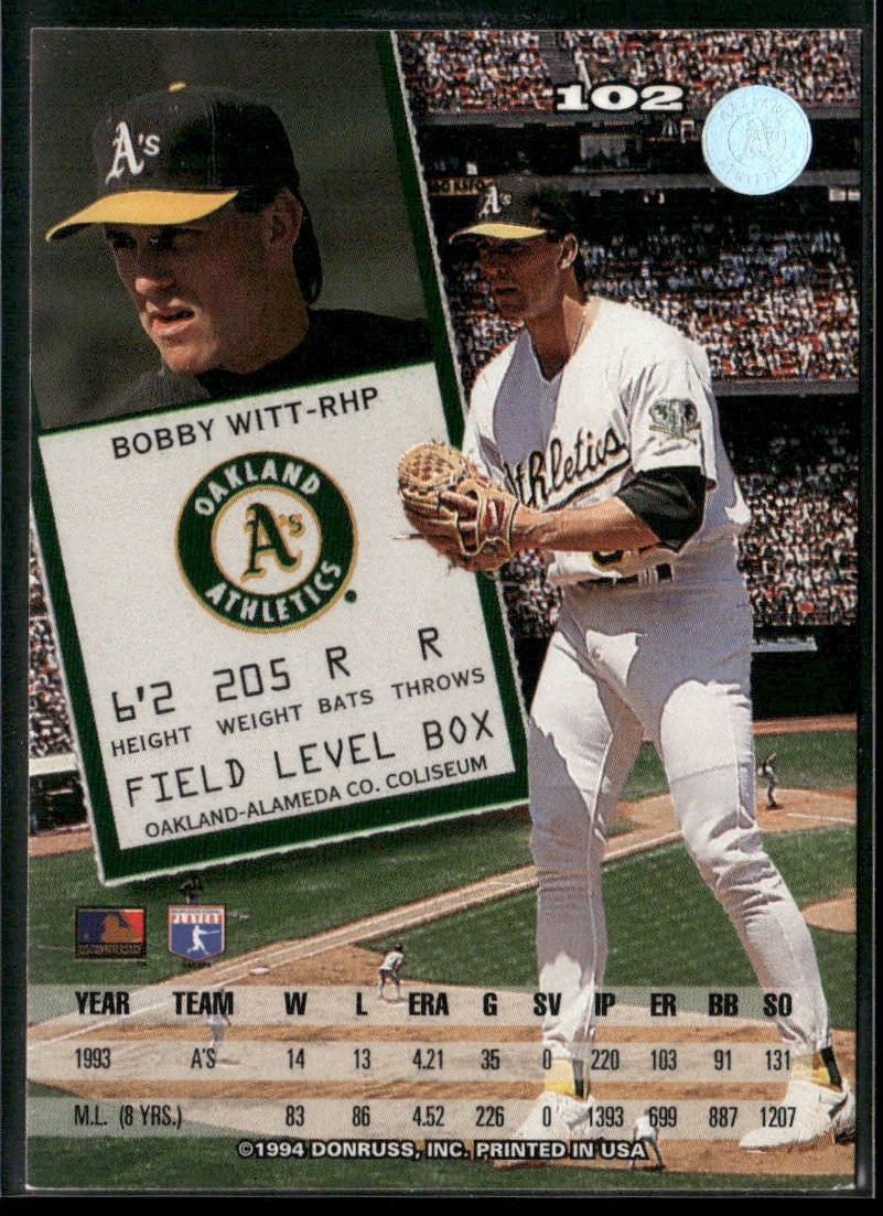 Bobby Witt Player Lot Bundle 10 Different Baseball Cards BW001 Rangers back