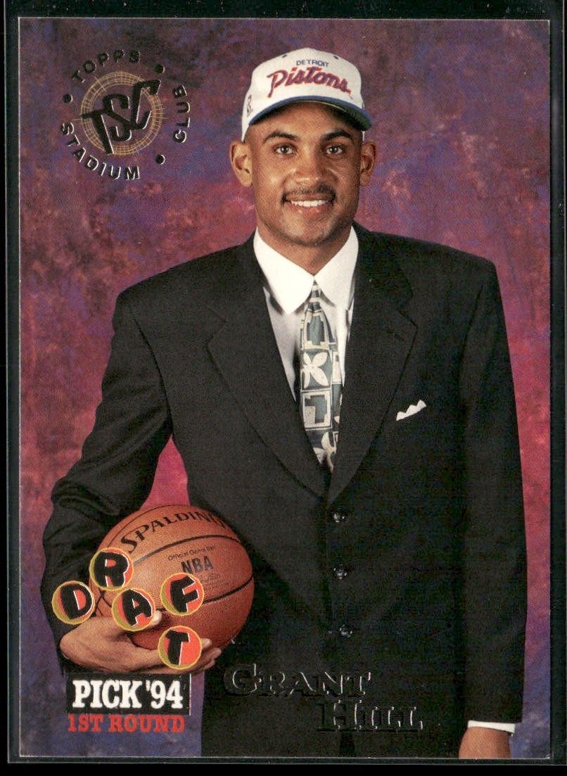Grant Hill Player Lot Bundle 10 Basketball Cards GH001 Pistons 1 RC front
