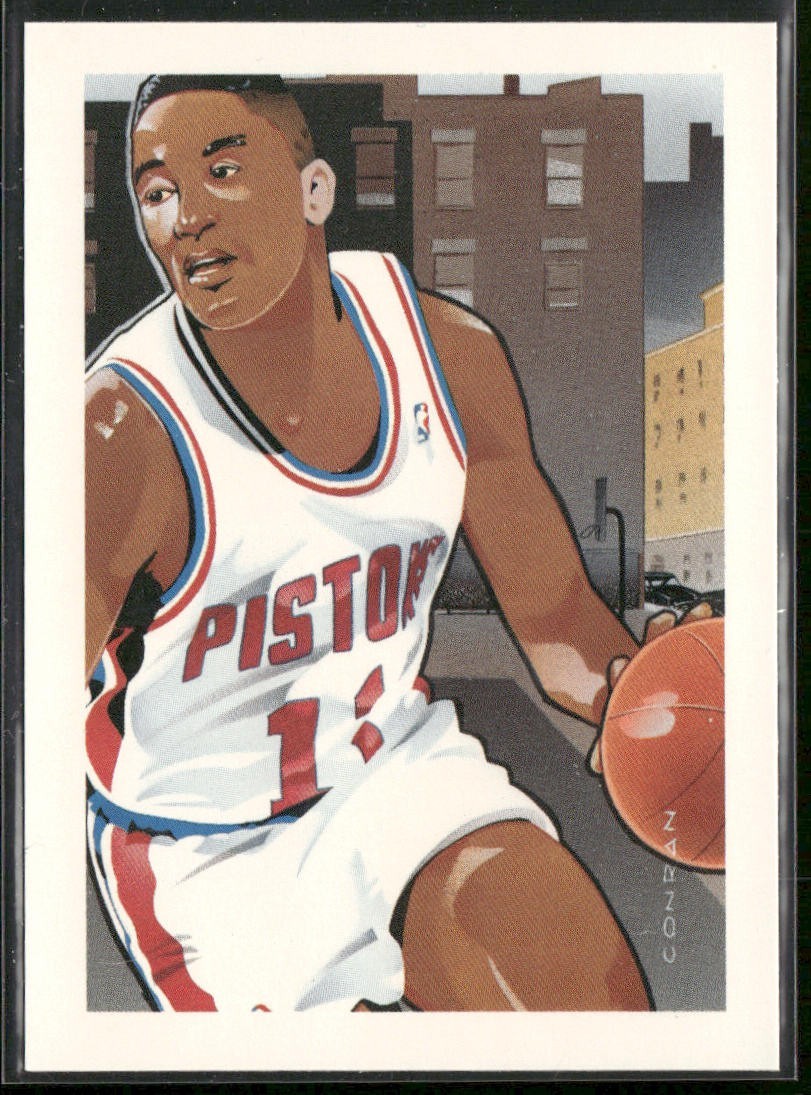 Isiah Thomas Player Lot Bundle 10 Basketball Cards IT001 Pistons back