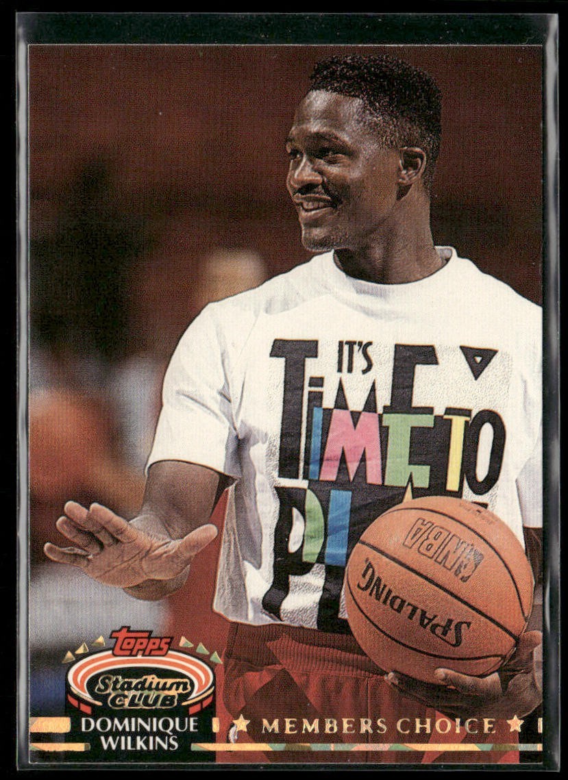 Dominique Wilkins Player Lot Bundle 10 Basketball Cards DW001 Hawks back
