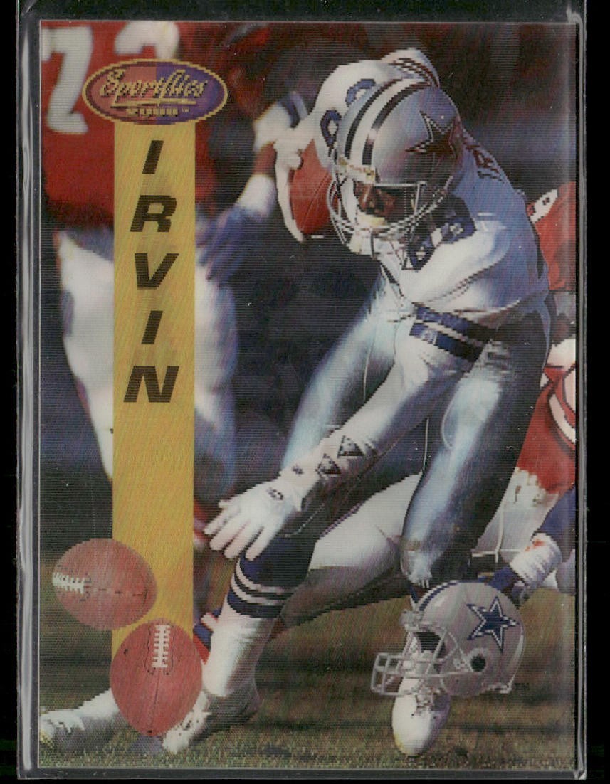 Michael Irvin Player Lot Bundle 10 Different Football Cards MI002 Cowboys back