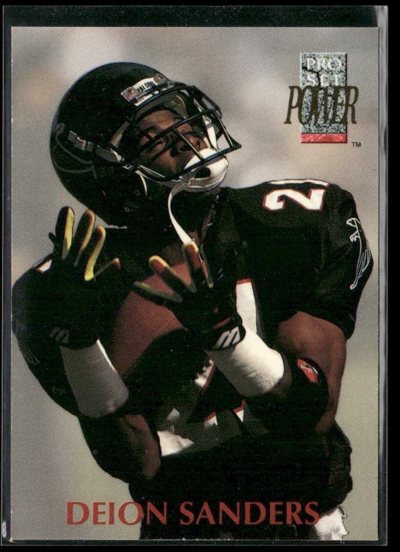 Deion Sanders Player Lot Bundle 10 Different Football Cards DS004 Falcons 49ers back