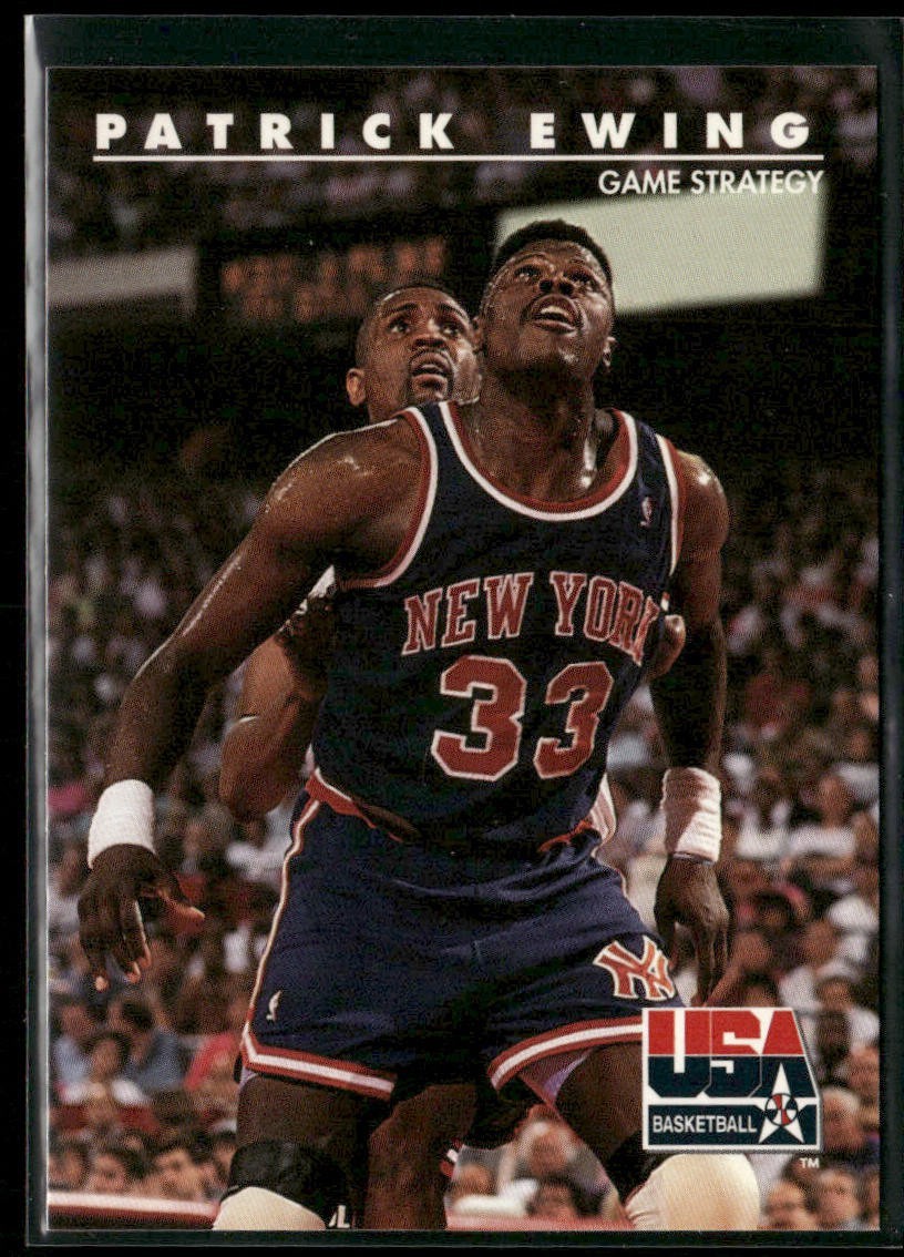 Patrick Ewing Player Lot Bundle 10 Basketball Cards PE004 New York Knicks back