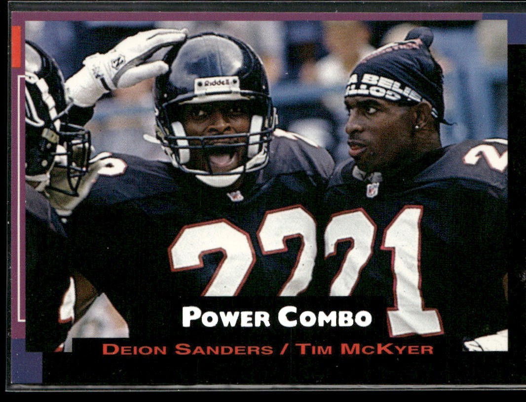 Deion Sanders Player Lot Bundle 10 Different Football Cards DS001 Falcons 49ers back