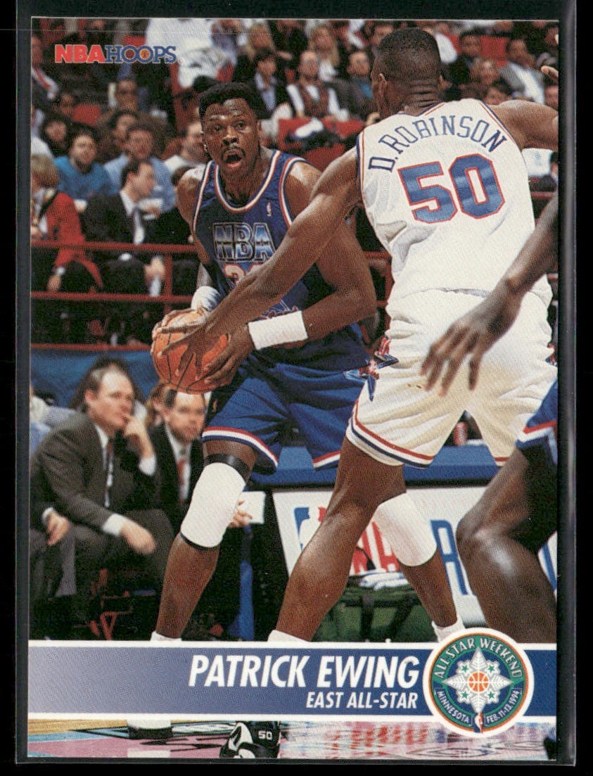 Patrick Ewing Player Lot Bundle 10 Basketball Cards PE005 New York Knicks back
