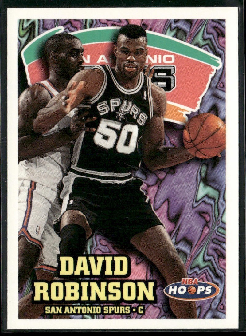 David Robinson Player Lot Bundle 10 Basketball Cards DR005 Spurs back