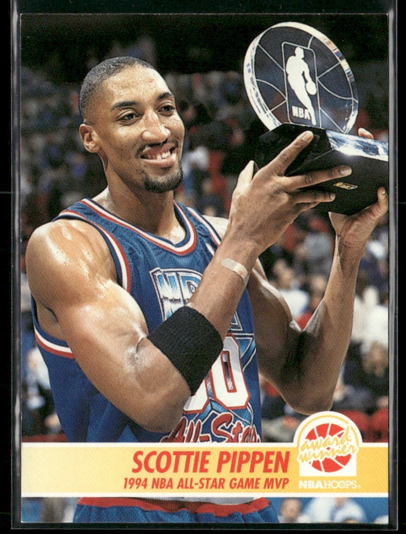 Scottie Pippen Player Lot Bundle 10 Basketball Cards SP002 Chicago Bulls back