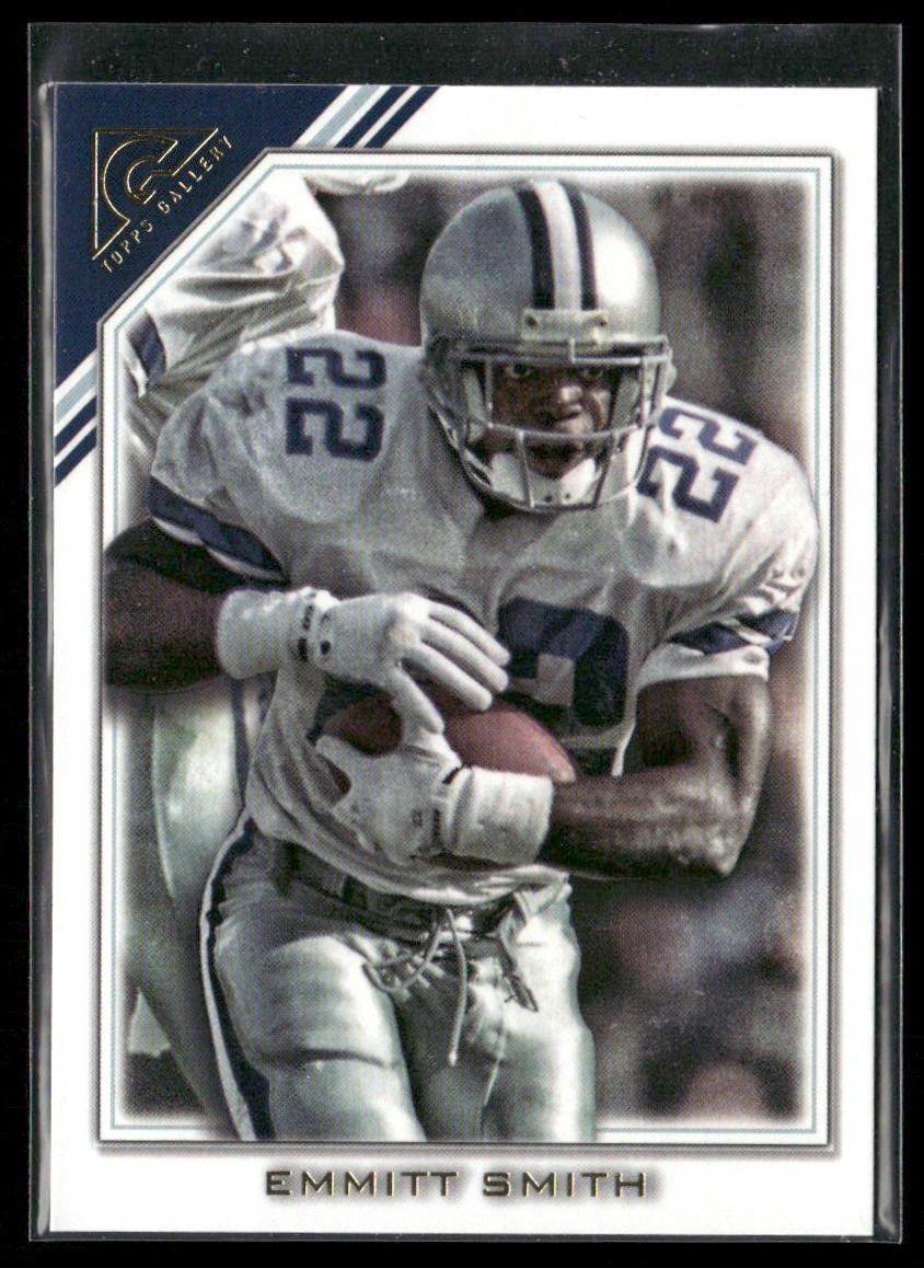 Emmitt Smith Player Lot Bundle 10 Different Football Cards ES001 Cowboys 1 RC back