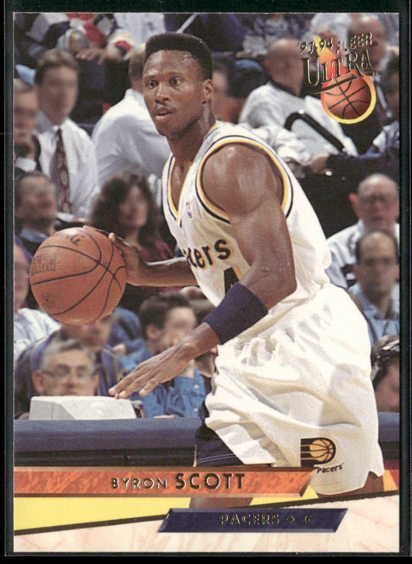 Byron Scott Player Lot Bundle 10 Different Basketball Cards BS003 Lakers Pacers back